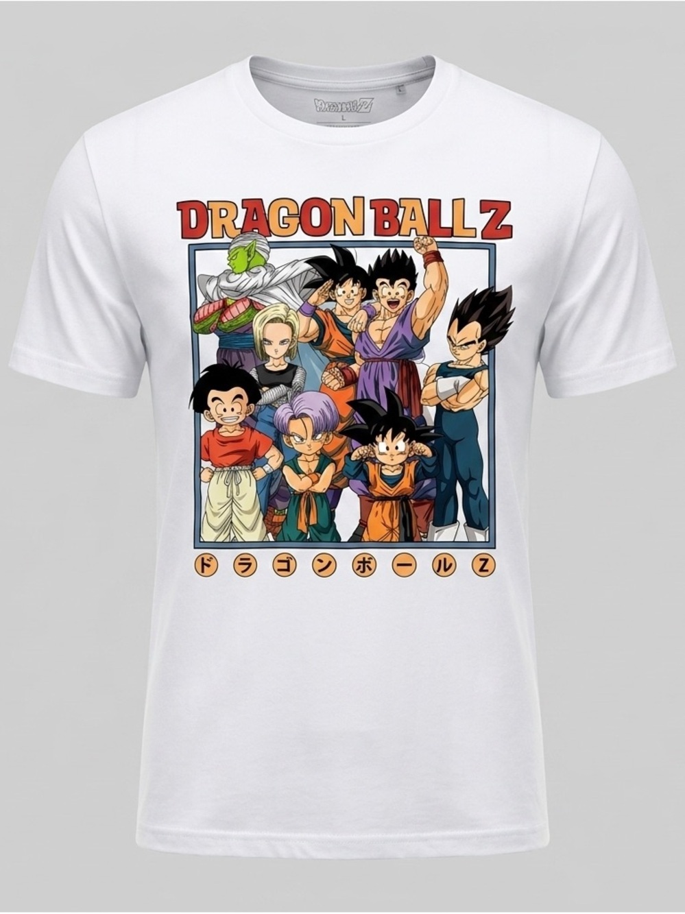 Dragon Ball Z White Graphic Tee